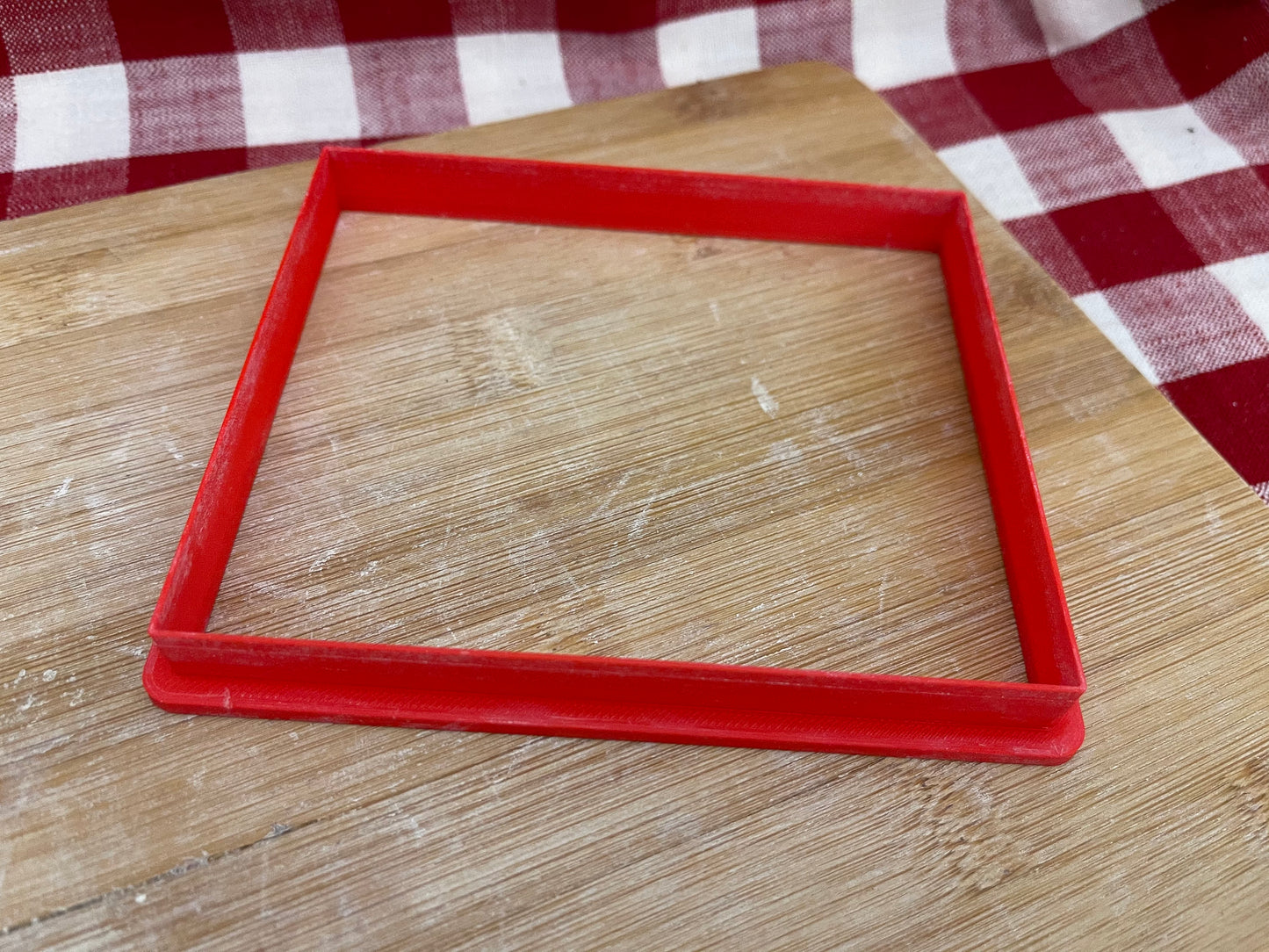 Plain Rectangle, Clay Cutter - plastic 3D printed, pottery tool, multiple sizes