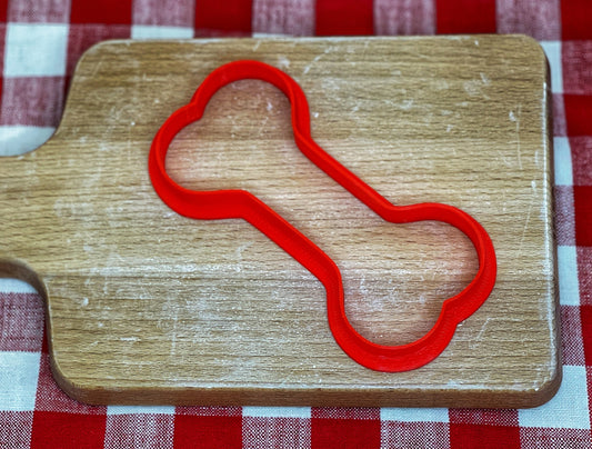 Dog Bone Clay Cutter design - Plastic 3D printed, pottery tool, multiple sizes