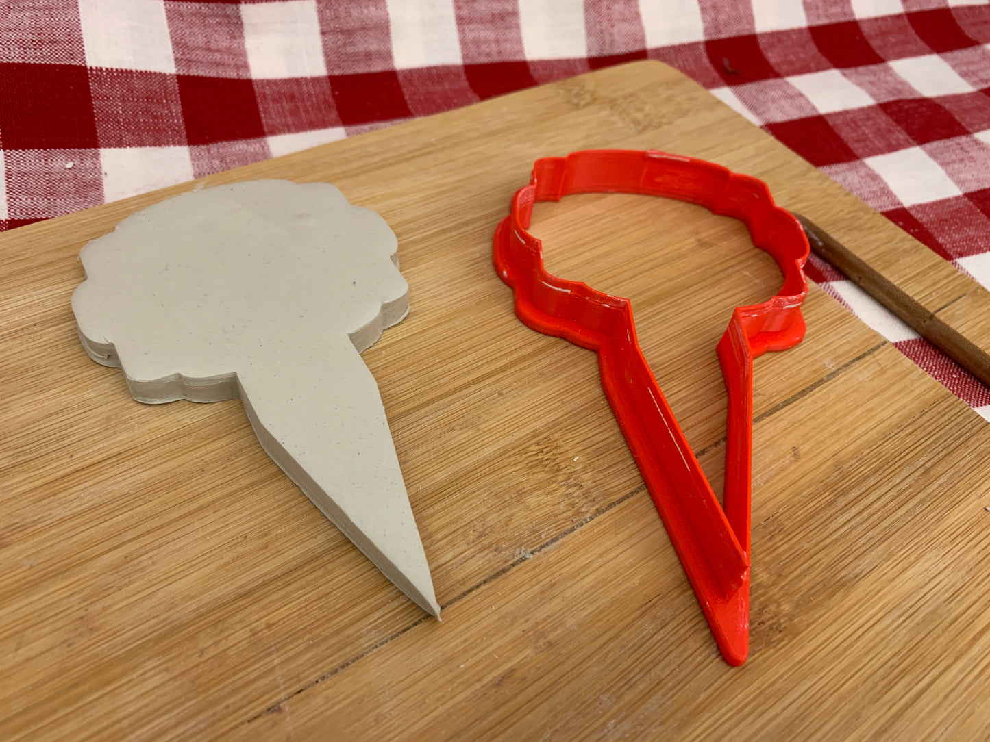 Cheese marker or Plant stake, Clay Cutter - Plastic 3D printed, Make Your Own Charcuterie Board