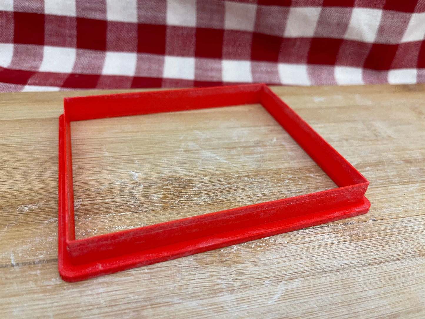 Plain Rectangle, Clay Cutter - plastic 3D printed, pottery tool, multiple sizes