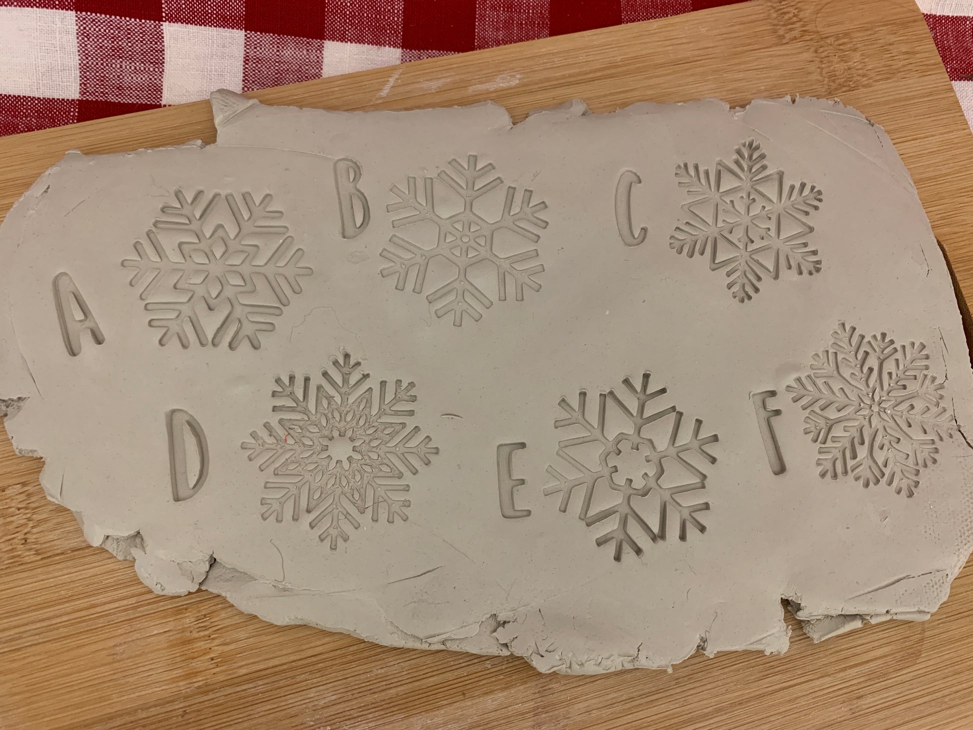 Snowflake- Stamp Bundle – Vermont Pottery Works