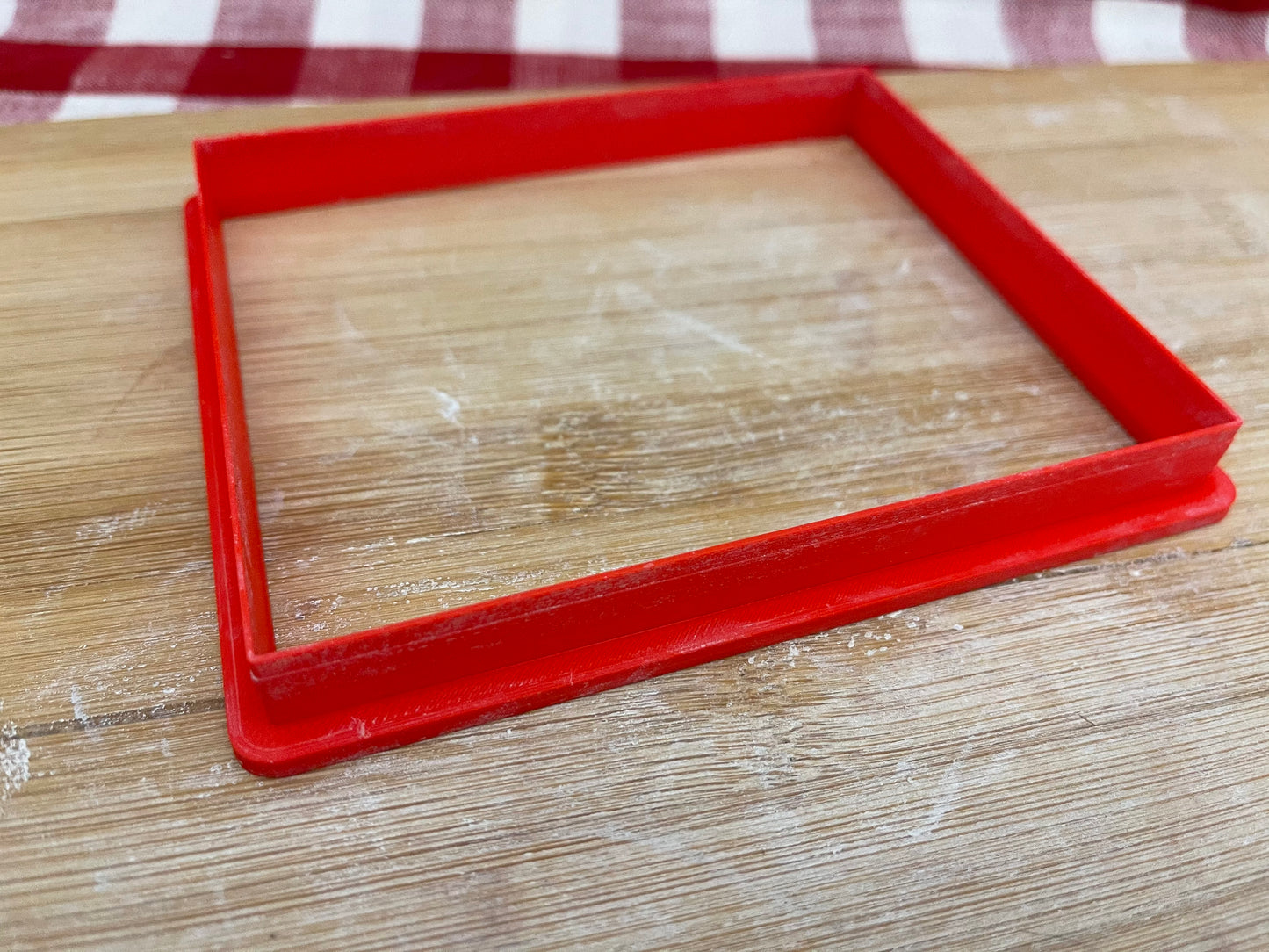 Plain Rectangle, Clay Cutter - plastic 3D printed, pottery tool, multiple sizes