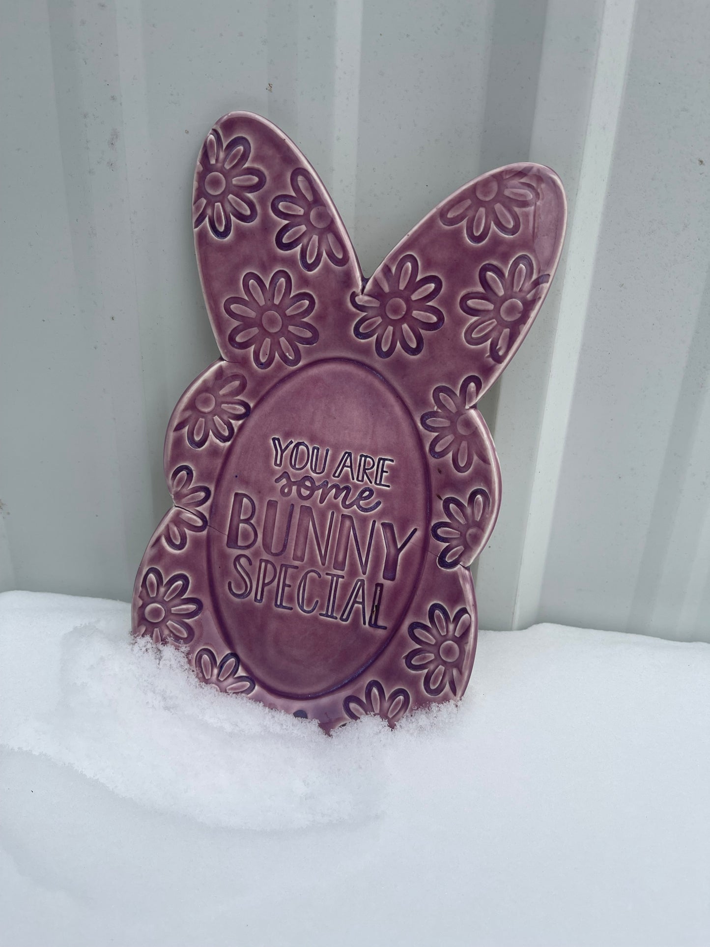 You Are Some Bunny Special Pottery Stamp - words, 3D Printed Multiple Sizes Available.