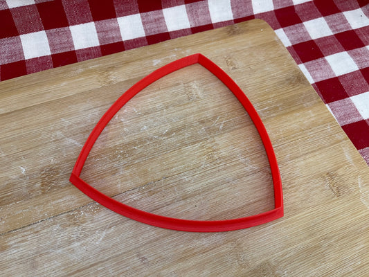 Plain Spherical Triangle, Clay Cutter - plastic 3D printed, pottery tool, multiple sizes